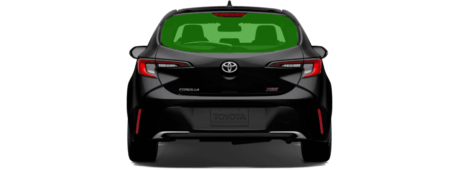 Tint example Rear window only